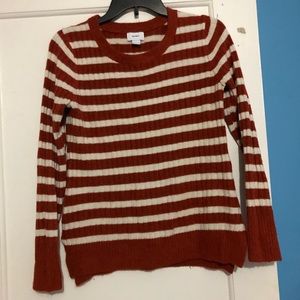 Pumpkin spice colored sweater